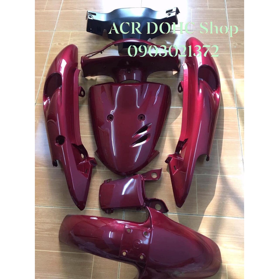 BỘ ÁO 7 MÓN ZIN - FX 125 - Chính Hãng Suzuki Malay - ACR DOHC shop