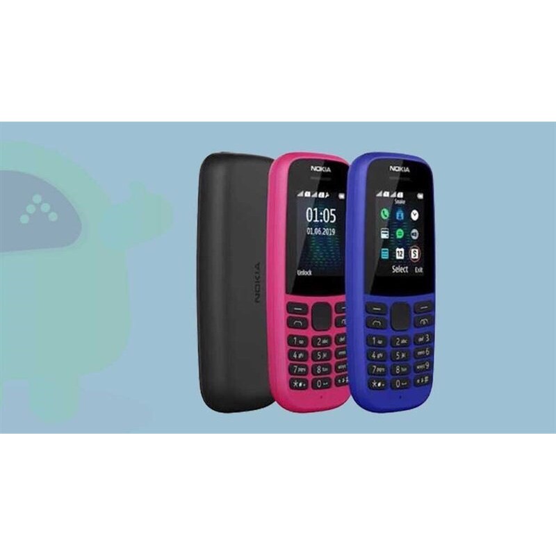 Điện thoại Nokia 105 2019 2sim mới Fullbox Bảo hành 12 tháng - Hàng chính hãng