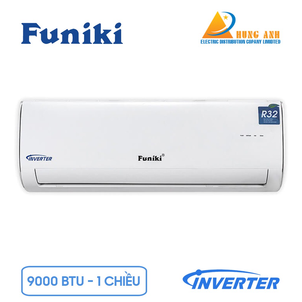 Điều hòa Funiki Inverter 1 chiều 9000 BTU HIC09MMC