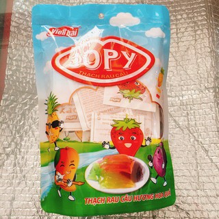 Thạch rau câu JOPY hương hoa quả Việt Thái 400g