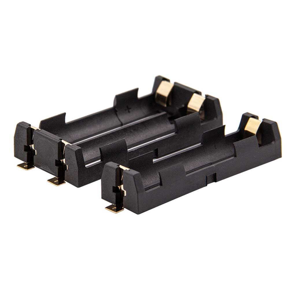 Hộp Đựng Pin 18650 1 2 Khe Bằng ABS Chất Lượng Cao