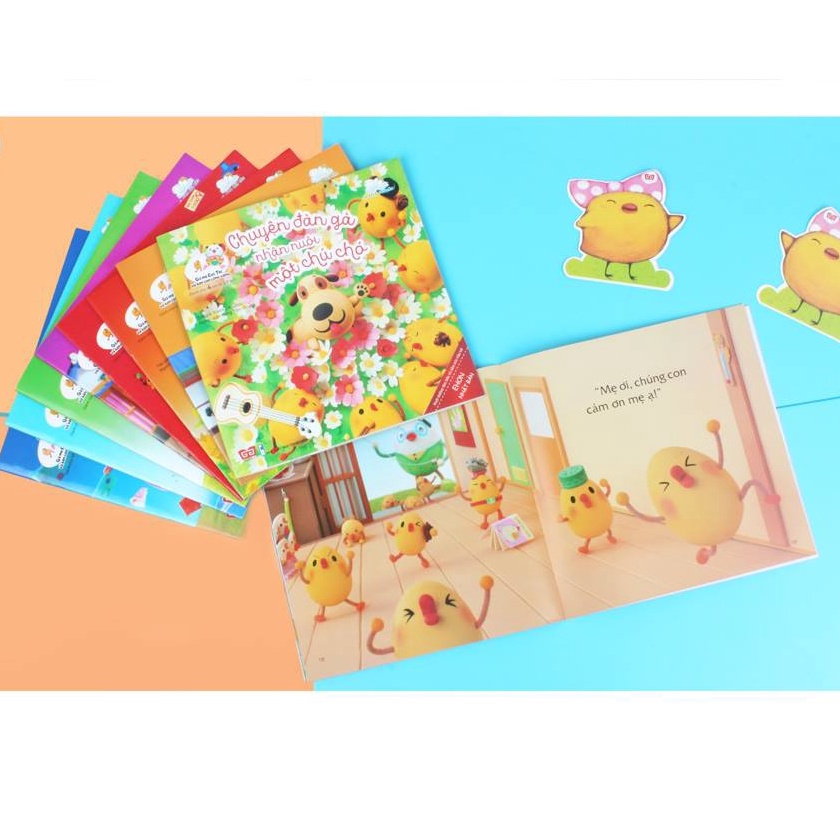 SÁCH - Gà mẹ Cục Tác và đàn con lông vàng (10 cuốn)