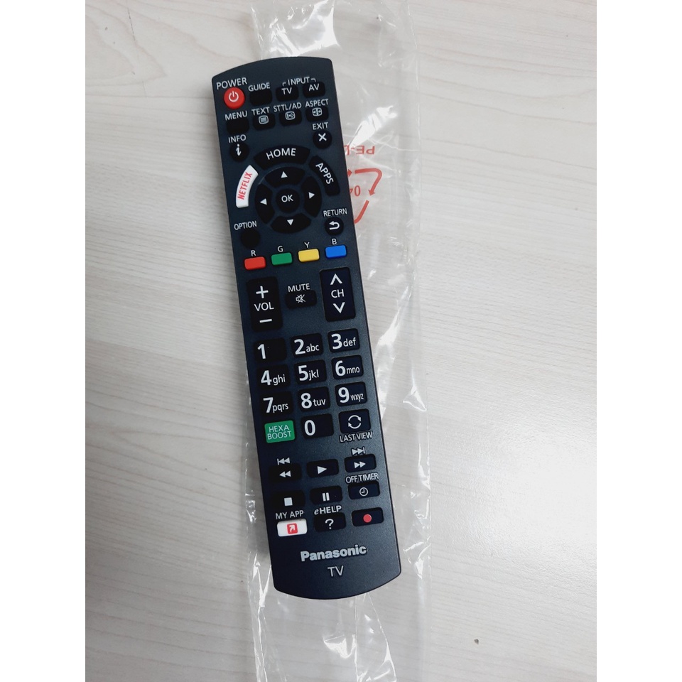 Remote Điều khiển tivi Panasonic hàng chính hãng theo TV 100% Tặng kèm Pin