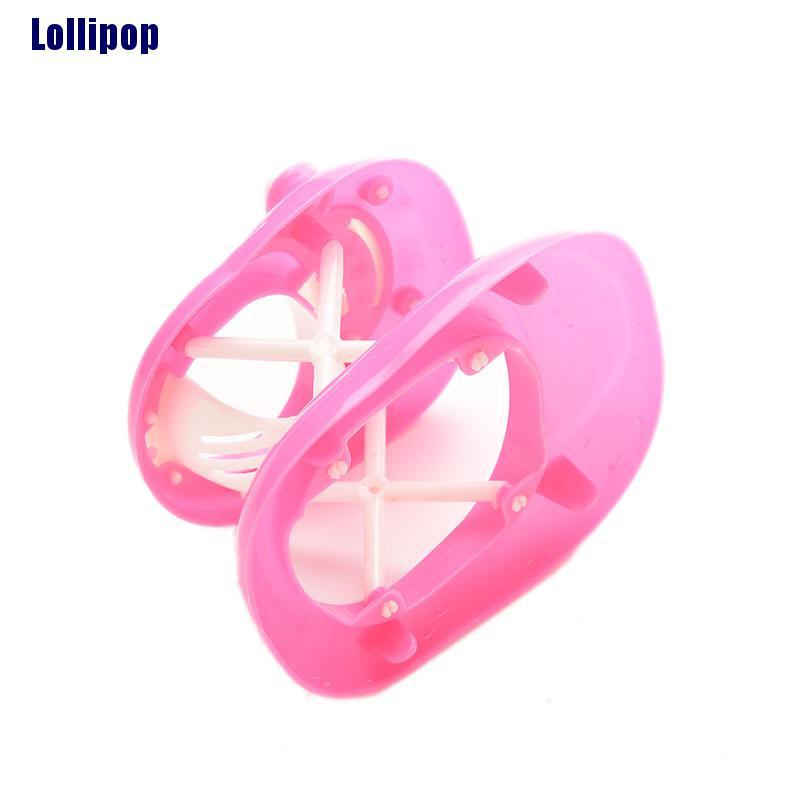 Đồ chơi tập đi bằng nhựa màu hồng dành cho nhà búp bê