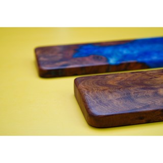 Kê tay gỗ Nu Resin HyperWork Deep Blue