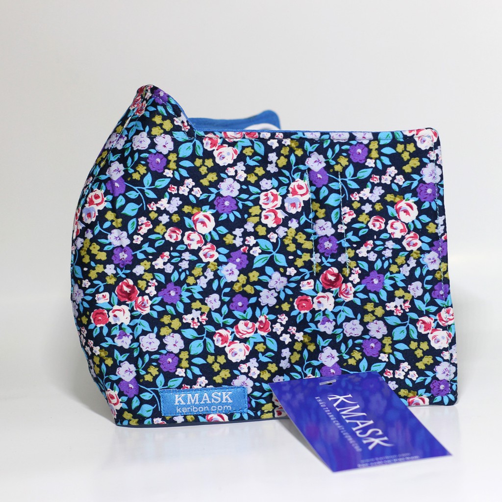 Khẩu trang che tai Karibon Kmask 3 lớp tiêu chuẩn QCVN 01:2017/BTC