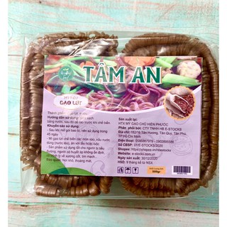 HỦ TIẾU GẠO LỨT TÂM AN 500Gram