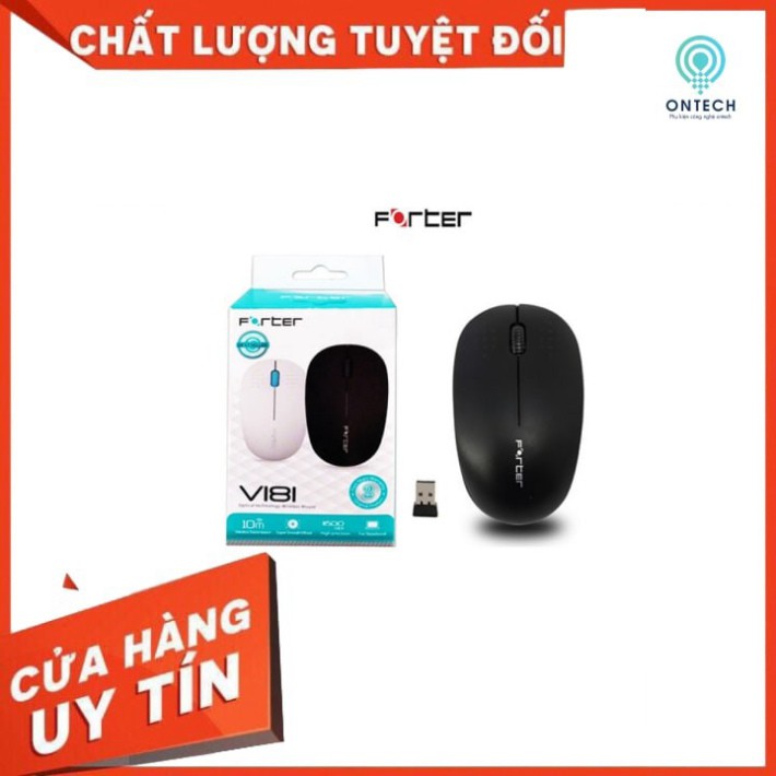 Chuột không dây Forter V181 màu đen