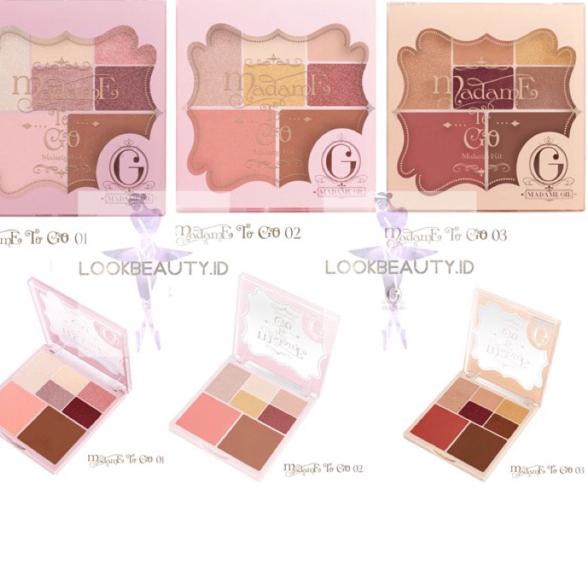 (hàng Mới Về) Bộ Mỹ Phẩm Trang Điểm Madame Gie To Go 9742 | BigBuy360 - bigbuy360.vn