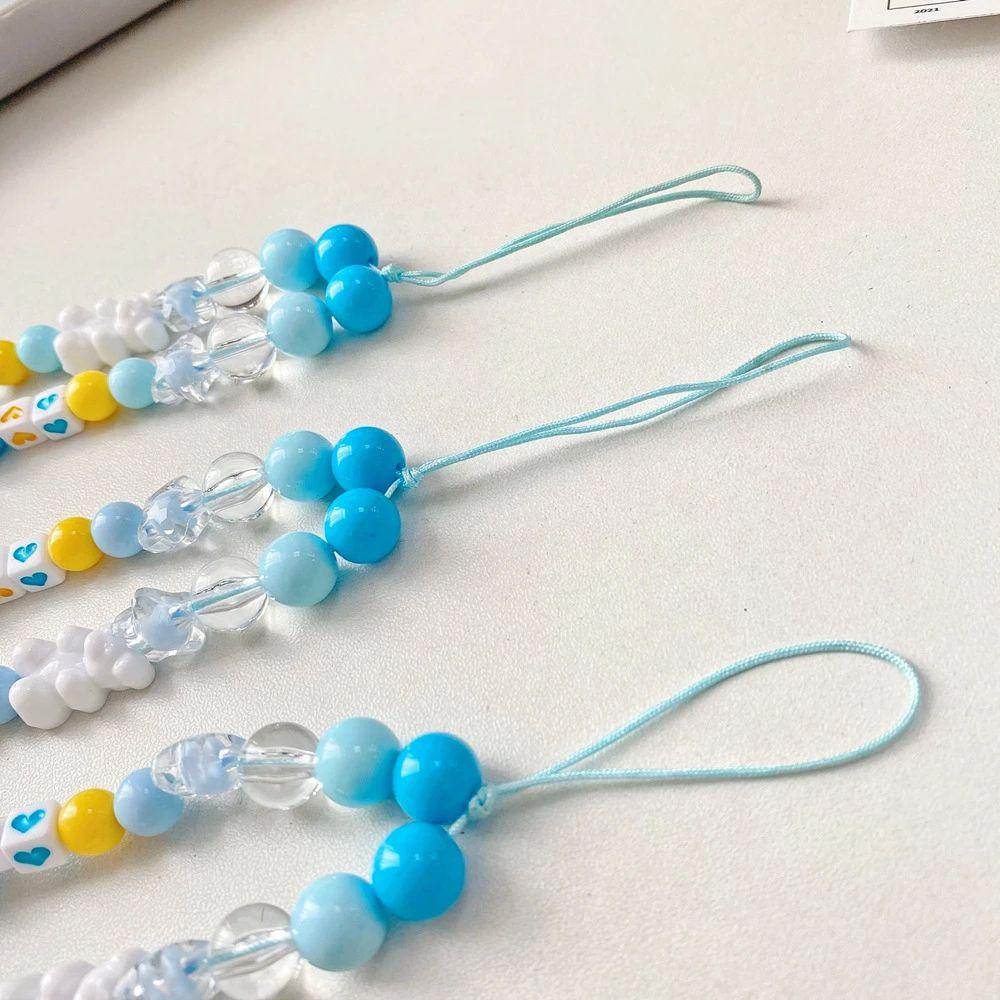 Dây Đeo Điện Thoại Đính Hạt Hình Gấu Dễ Thương