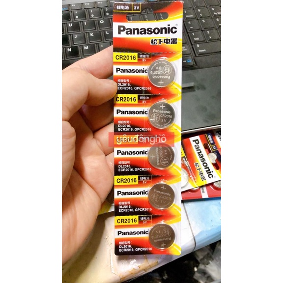 Pin Panasonic CR2032 / CR2025 / CR2016 chính hãng