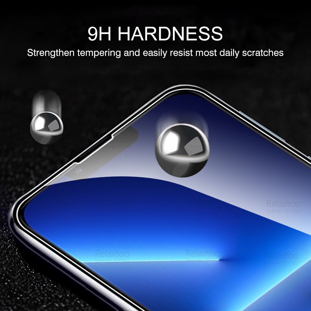 Set 3 Kính Cường Lực Bảo Vệ Màn Hình Điện Thoại iphone 15 14 pro max xs x xr 8 7 6 6s plus