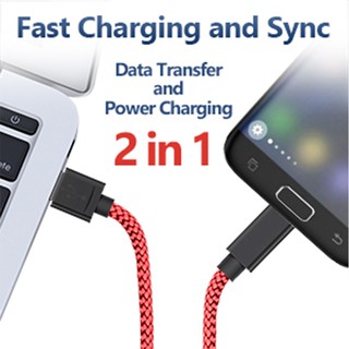 Dây Cáp Sạc Micro Usb JSAUX Dài 2m Cho Điện Thoại Android