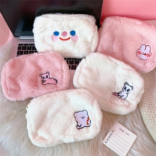 Túi Đựng Mỹ Phẩm Hình Đám Mây Mặt Cười Dễ Thương