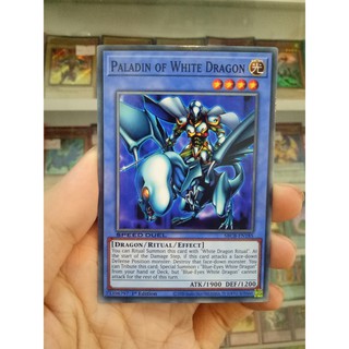 Thẻ Bài Lẻ YugiOh! Mã SBCB-EN185 - Paladin of White Dragon - Common - 1st Edition