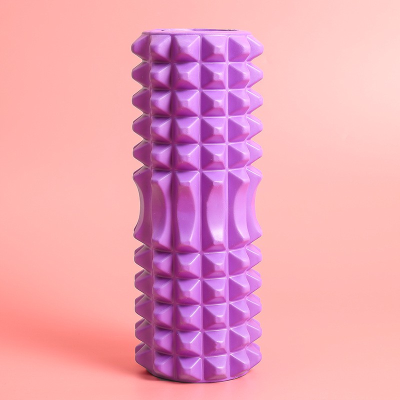 Con lăn Foam Roller Massager gai nhọn, dãn cơ tập Gym, Yoga Cao Cấp