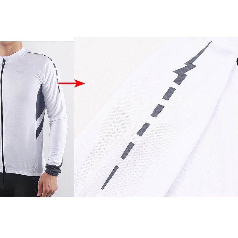 Áo Đua Xe Đạp Leo Núi/Xe Đạp Đường Trường ARSUXEO 6030 Thoáng Khí Chống Tia UV Cho Nam