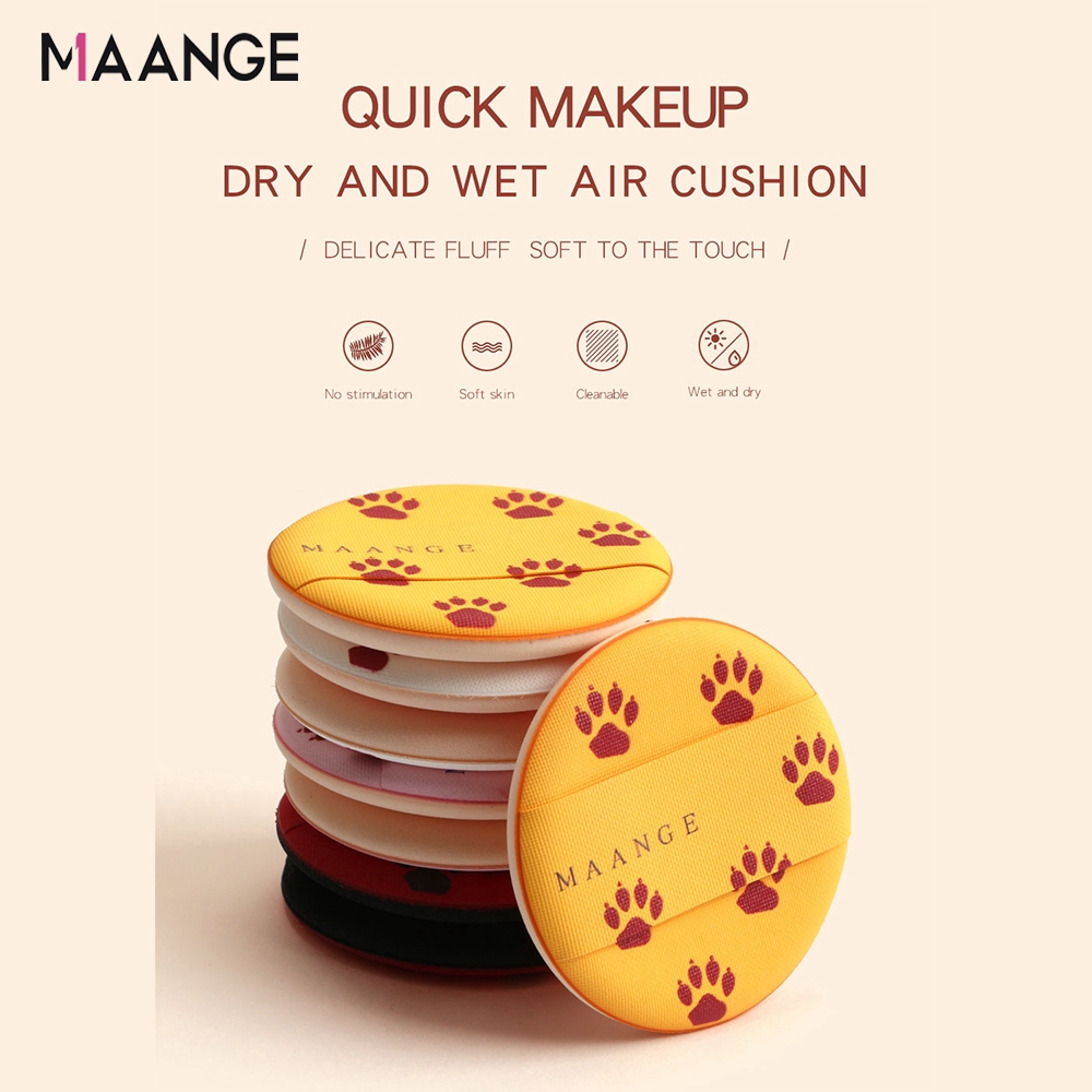 Bộ 8 mút trang điểm MAANGE tán phấn tiện lợi
