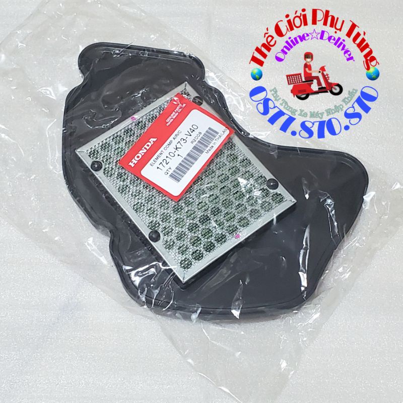 Lọc gió Wave 125i - Future 125 led (2018-2022) zin mới - 17210-K73-V40