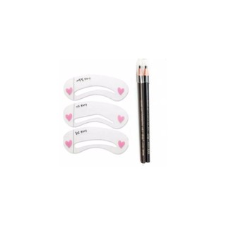 Bộ 2 chì xé và 3 khuôn kẻ mày