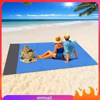 Thảm đi biển / picnic chống thấm nước nhanh khô có túi tiện dụng 2 #