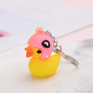 3 Móc khoá vịt đội mũ ngộ nghĩnh đáng yêu xinhh xỉu