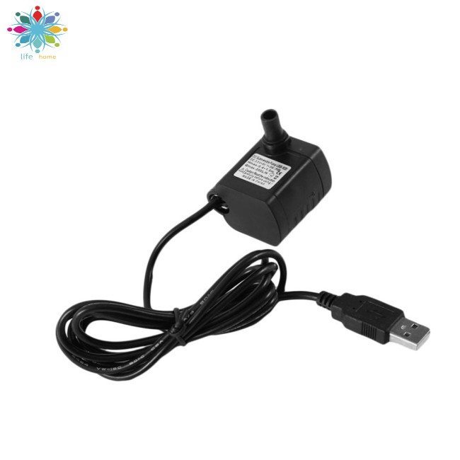 Máy Bơm Nước Mini Cho Bể Cá 3w Dc3.5V-9V Usb-1020