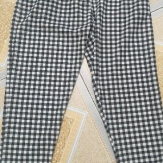 Quần baggy sọc caro