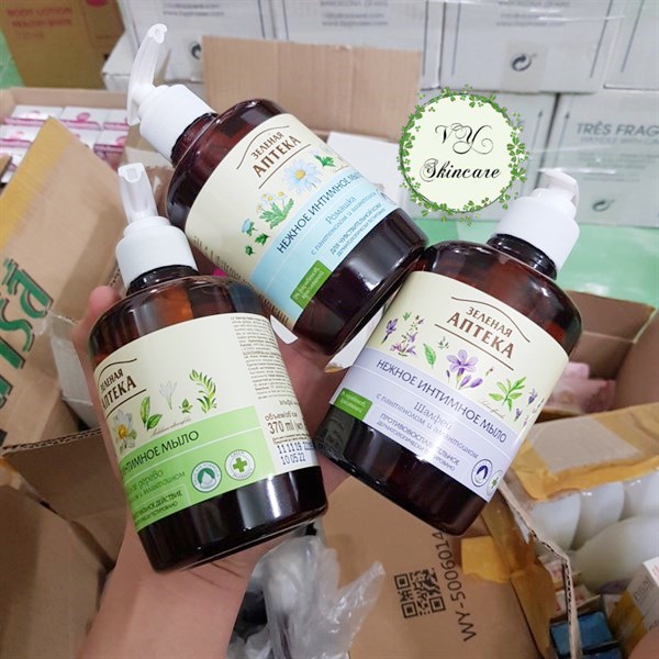 Dung dịch vệ sinh Green Pharmacy Anteka Apteka 370ml