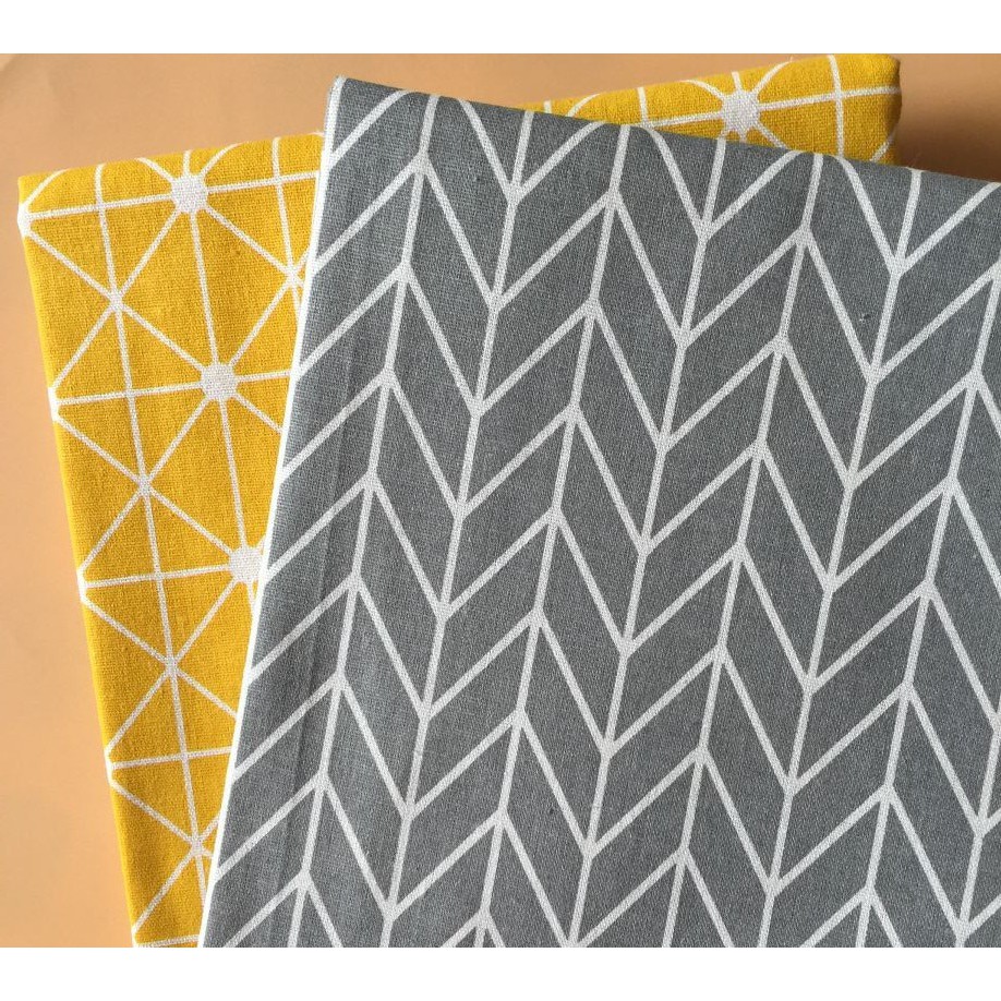 Vải linen họa tiết Mũi tên V-B05