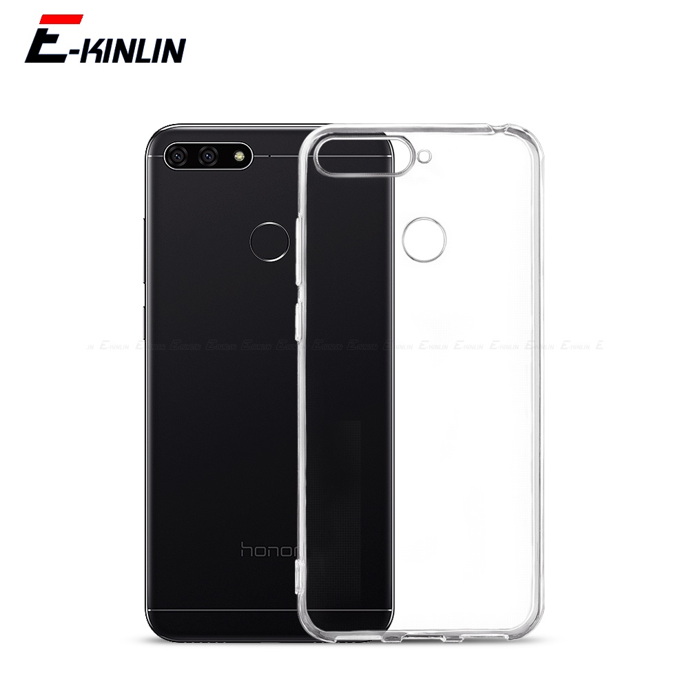 Ốp Điện Thoại TPU Silicon Mềm Siêu Mỏng Trong Suốt Cho HuaWei Honor 10X Lite 9X Premium 9A 9C 9S 8S 8X Max Prime 7A 7C Pro 7X Play