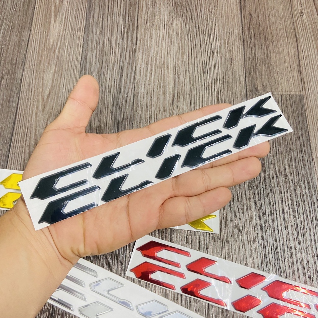 TEM CHỮ CLICK NHỰA DẺO SIÊU SẮC NÉT