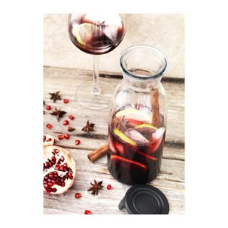 Chai thủy tinh VARDAGEN IKEA 1L