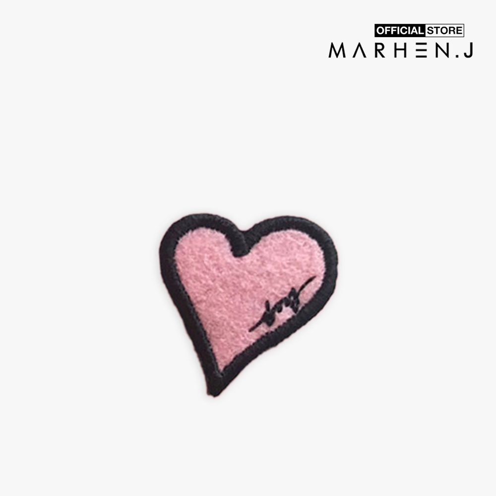 [Mã FAPRE5 giảm 10% đơn từ 1tr] Marhen.J - Set huy hiệu cài túi xách Wappen Heart-MJ19AWAPTH-RE