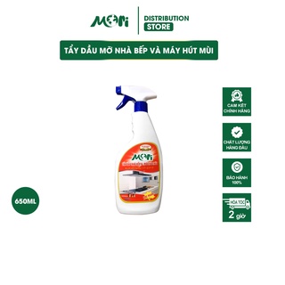 Tẩy dầu mỡ nhà bếp và máy hút mùi Mori_Vệ sinh nhà bếp_Chai 650ml