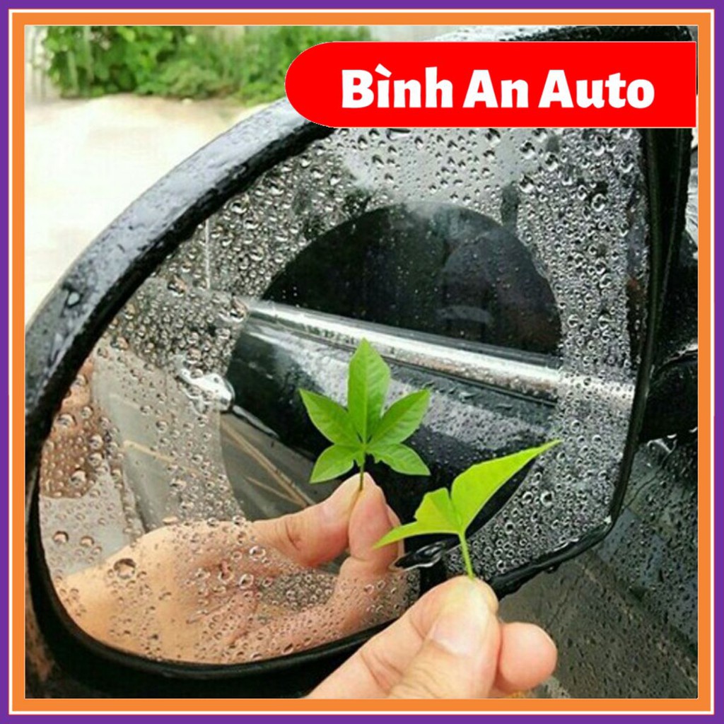 Combo 2 miếng dán thần thánh cho gương chiếu hậu đi mưa - Bình An Auto