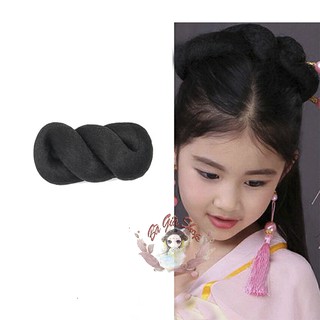 Set búi tóc giả cổ trang trẻ em