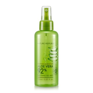 Xịt khoáng Nature Republic Soothing & Moisture Aloe Vera 92% Soothing Gel Mist