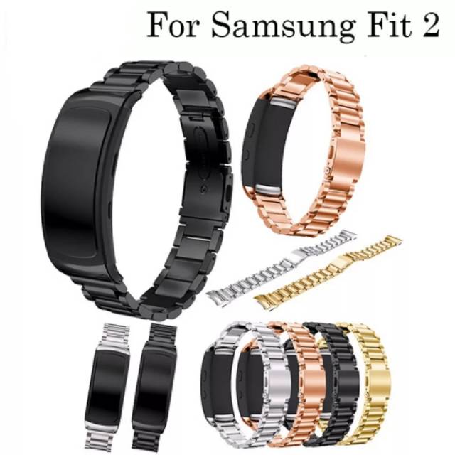 Dây Đeo Inox Cho Đồng Hồ Thông Minh Samsung Galaxy Gear Fit 2 Pro