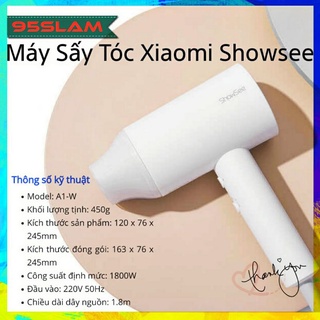 XIAOMI Máy sấy tóc giá rẻ Xiaomi ShowSee với công suất mạnh giúp làm mau khô tóc , phù hợp cho gia đình mang đi du lịch