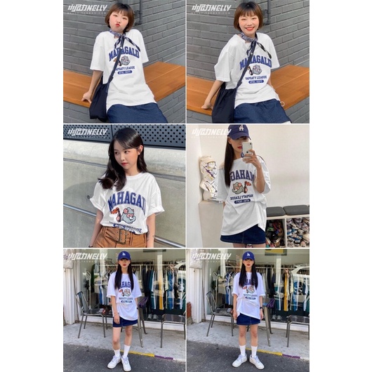 Áo phông nelly heybig sale (có sẵn) 19 mahagald athl dept