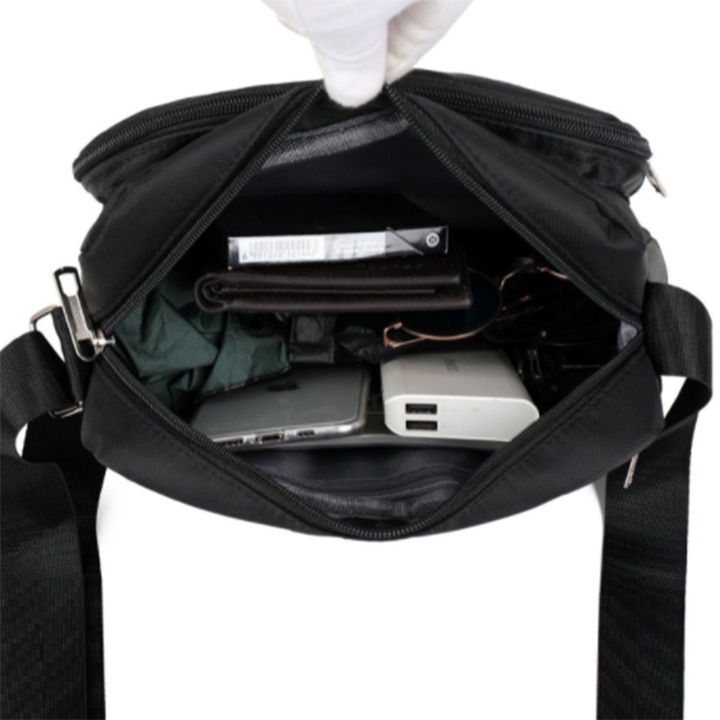 Túi đeo chéo nam, nữ vải Oxford thời trang chống thấm nước - Túi đeo chéo nam size 26cm - TUI-98