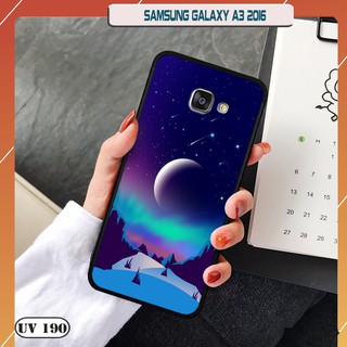 Ốp lưng nhám Samsung Galaxy A3 2016 in hình