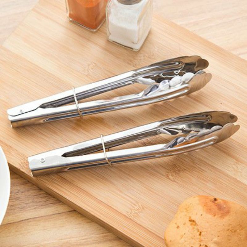 Sỉ 10 Dụng cụ gắp đá, đồ nướng, bánh bằng Inox