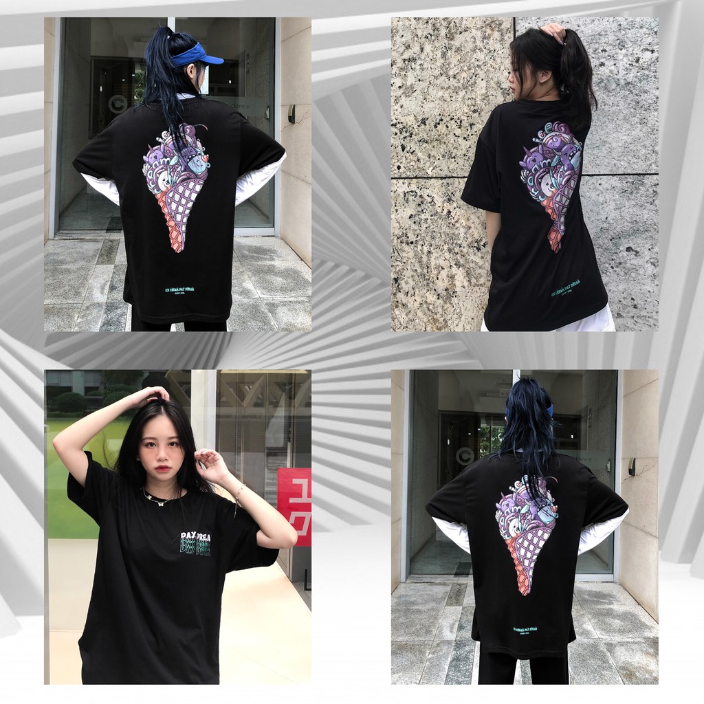 [Mã SKAMCLU7 giảm 10% Tối Đa 50K đơn 0Đ] ÁO THUN ICE CREAM VÀ UNICORN NHIỀU MÀU | BigBuy360 - bigbuy360.vn