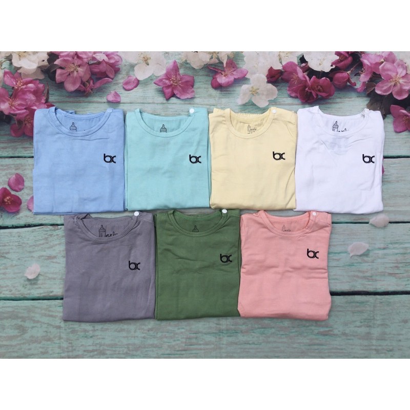 Bộ dài tay thun lạnh nút vai, bo gấu quần hiệu Bé xíu Bexiu cho bé trai, bé gái từ 5-20kg [HÀNG CHUẨN-LOẠI 1]