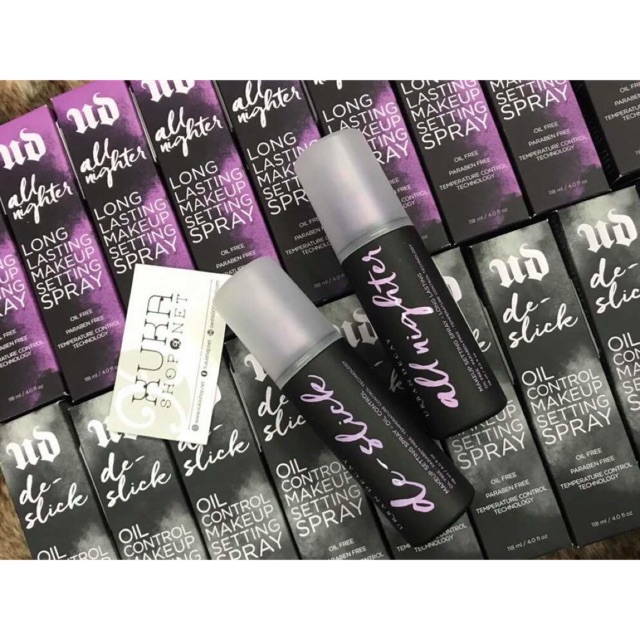 Xịt giữ nền lâu trôi urban decay