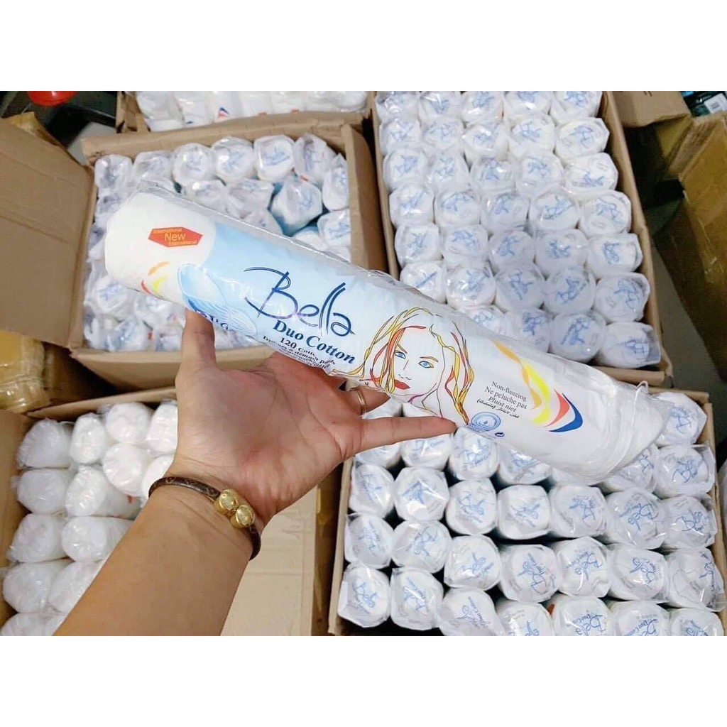 Bông Tẩy Trang BELLA 80-100-120 Miếng