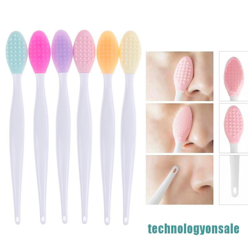 Bàn Chải Silicone Làm Sạch Mụn Đầu Đen Tiện Lợi