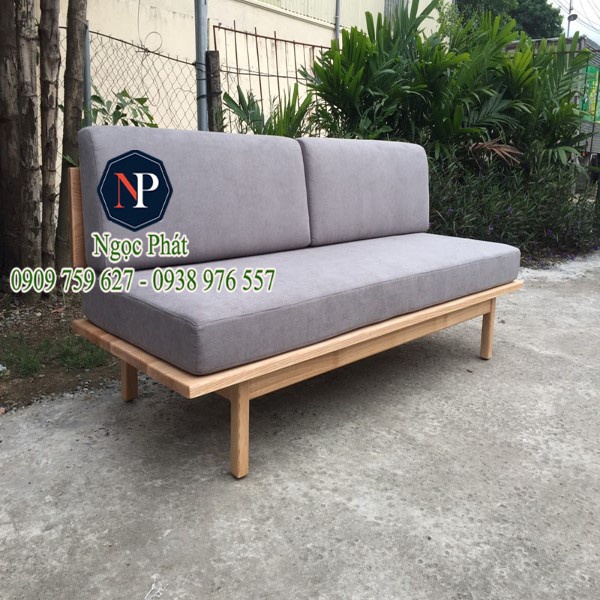 Nệm Ngồi Ghế Gỗ, Salon Mây, Sofa AURON 50x50x10cm - Nhận May Nệm Theo Yêu Cầu NGỌC PHÁT